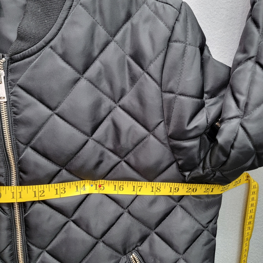 7 FOR ALL MANKIND QUILTED BOMBER JACKET, SIZE L - Picture 6 of 8